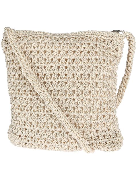 Women's Small crochet crossbody bag .